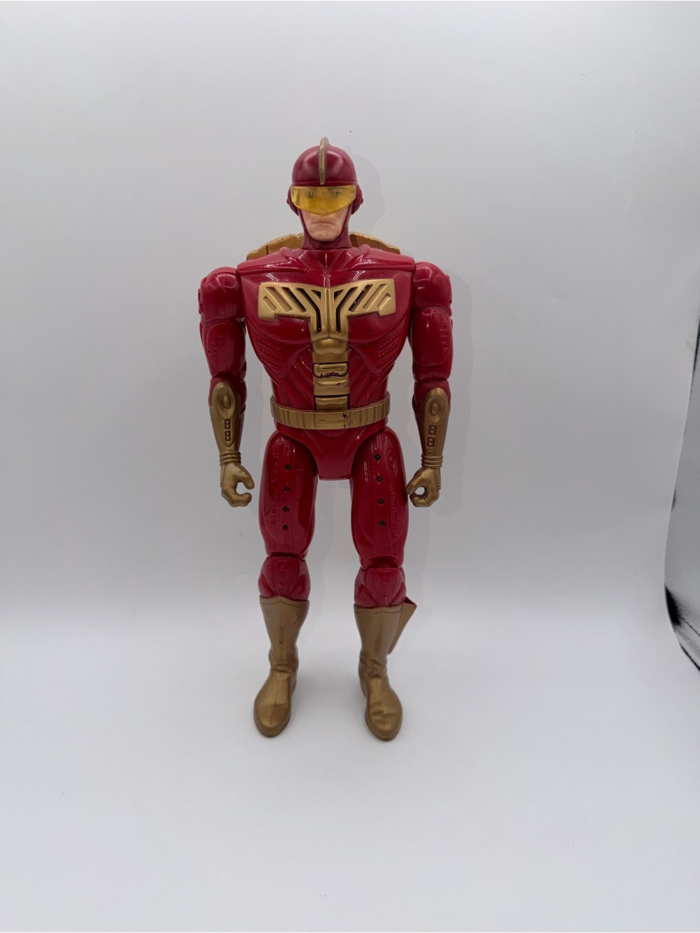 Vintage 1996 Talking Turbo Man Action Figure
